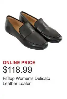 Costco Fitflop Women's Delicato Leather Loafer offer