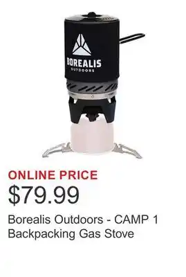 Costco Borealis Outdoors - CAMP 1 Backpacking Gas Stove offer