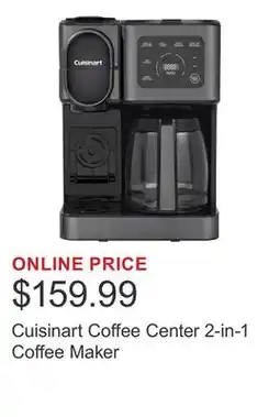Costco Cuisinart Coffee Center 2-in-1 Coffee Maker offer