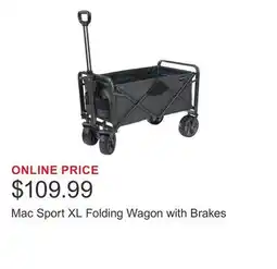 Costco Mac Sport XL Folding Wagon with Brakes offer