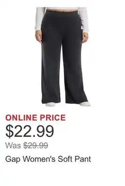 Costco Gap Women's Soft Pant offer