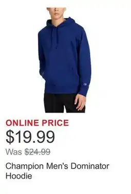 Costco Champion Men's Dominator Hoodie offer