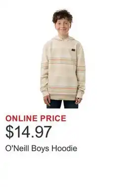 Costco O'Neill Boys Hoodie offer