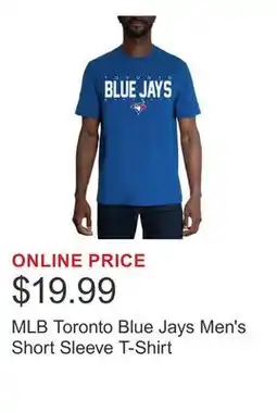 Costco MLB Toronto Blue Jays Men's Short Sleeve T-Shirt offer