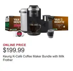 Costco Keurig K-Café Coffee Maker Bundle with Milk Frother offer