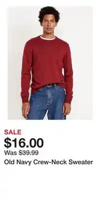 Old Navy Old Navy Crew-Neck Sweater offer