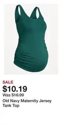 Old Navy Old Navy Maternity Jersey Tank Top offer