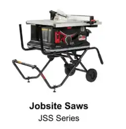 Atlas Tools & Machinery Jobsite Saws offer