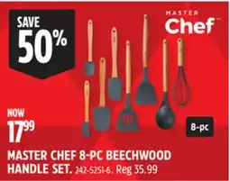 Canadian Tire MASTER CHEF 8-PC BEECHWOOD HANDLE SET offer