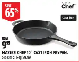 Canadian Tire MASTER CHEF 10˝ CAST IRON FRYPAN offer