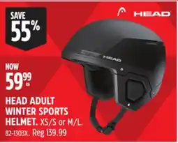 Canadian Tire HEAD ADULT WINTER SPORTS HELMET offer