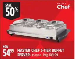 Canadian Tire MASTER CHEF 3-TIER BUFFET SERVER offer