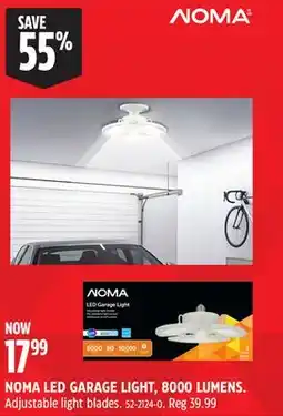 Canadian Tire NOMA LED GARAGE LIGHT offer