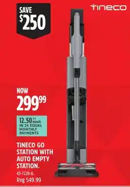 Canadian Tire TINECO GO STATION WITH AUTO EMPTY STATION offer