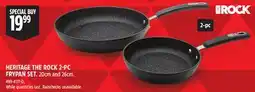 Canadian Tire HERITAGE THE ROCK 2-PC FRYPAN SET offer