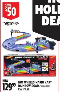 Canadian Tire HOT WHEELS MARIO KART RAINBOW ROAD offer