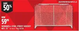 Canadian Tire WINNWELL STEEL STREET HOCKEY NET, 72˝ offer