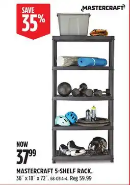 Canadian Tire MASTERCRAFT 5-SHELF RACK offer