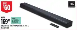 Canadian Tire JBL SB510 TV SOUNDBAR offer