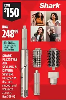 Canadian Tire SHARK FLEXSTYLE AIR STYLING & DRYING SYSTEM offer