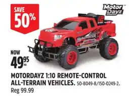 Canadian Tire MOTORDAYZ 1:10 REMOTE-CONTROL ALL-TERRAIN VEHICLES offer