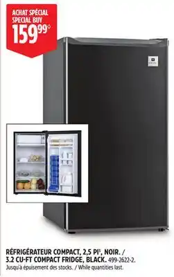Canadian Tire Arctic 3.2 CU-FT COMPACT FRIDGE, BLACK offer
