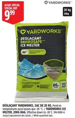 Canadian Tire YARDWORKS ICE MELTER offer