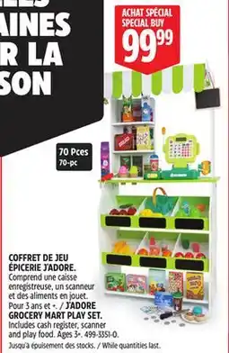 Canadian Tire GROCERY MART PLAY SET offer