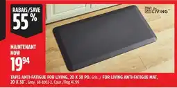 Canadian Tire FOR LIVING ANTI-FATIGUE MAT offer