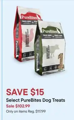 Petvalu Select PureBites Dog Treats offer