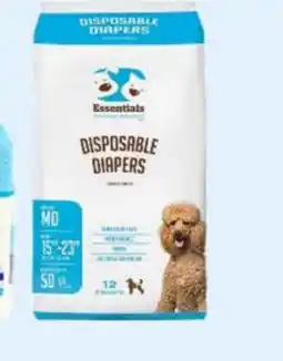 Petvalu Essentials Diapers and Male Wraps offer