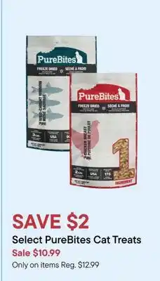 Petvalu Select PureBites Cat Treats offer