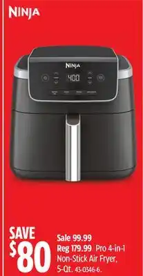 Canadian Tire Pro 4-in-1 Non-Stick Air Fryer offer