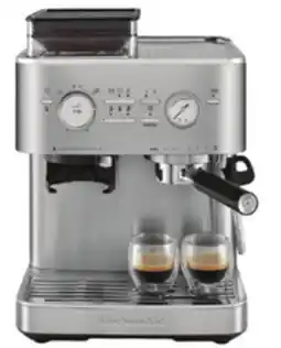 Canadian Tire Semi-Automatic Espresso Machine with Grinder and Built-in Milk Frother offer