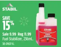 Canadian Tire Sta-Bil Fuel Stabilizer offer
