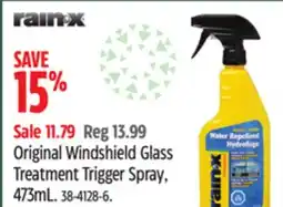 Canadian Tire RAIN•X Original Windshield Glass Treatment Trigger Spray offer