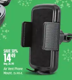 Canadian Tire Bluehive Air Vent Phone Mount offer