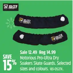 Canadian Tire Notorious Pro-Ultra Dry Soakers Skate Guards offer