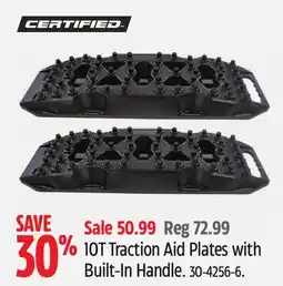 Canadian Tire Certified 10T Traction Aid Plates with Built-In Handle offer