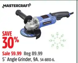 Canadian Tire MASTERCRAFT 5˝ Angle Grinder offer