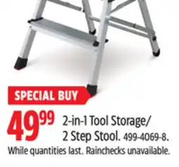 Canadian Tire MASTERCRAFT 2-in-1 Tool Storage offer