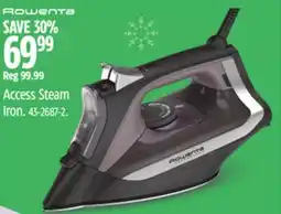Canadian Tire Rowenta Access Steam Iron offer