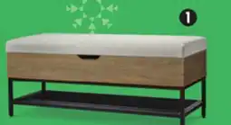 Canadian Tire Leaside Upholstered Storage Bench offer