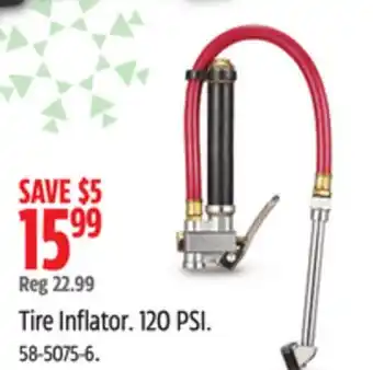 Canadian Tire Tire Inflator offer