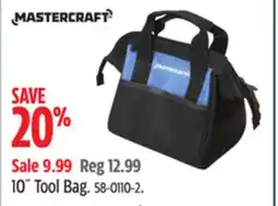 Canadian Tire Mastercraft 10˝ Tool Bag offer