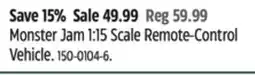 Canadian Tire Monster Jam 1:15 Scale Remote-Control Vehicle offer