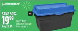 Canadian Tire Mastercraft Heavy-Duty Stackable Storage offer