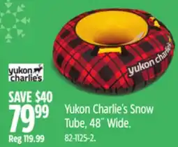 Canadian Tire Yukon Charlie's Snow Tube, 48˝ Wide offer