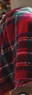 Canadian Tire Plaid Square Cushion Throw,50 x 60˝ offer