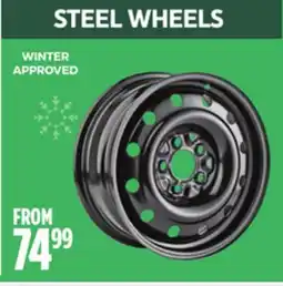 Canadian Tire STEEL WHEELS WINTER APPROVED offer
